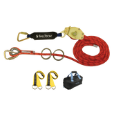 FallTech Temporary Rope HLL System; 2-person with Kernmantle Rope